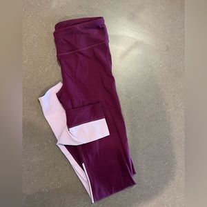 Athleta Girl leggings M 8-10